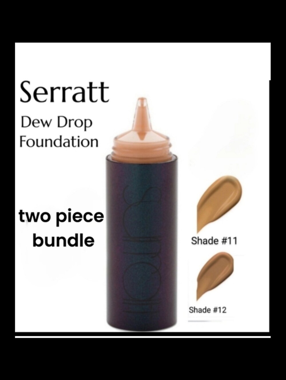 2 pc Bundle New in Box Surratt Dew Drop Foundation Shades 11, 12, $75 Pc Retail